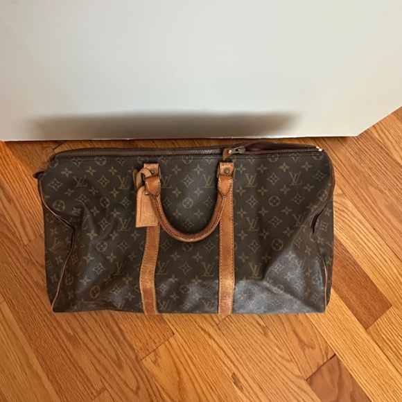Vintage Louis Vuitton Monogram Boston Bag – Zipper Needs Repair - Picture 6 of 8